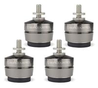 IsoAcoustics Pieds isolants pour enceintes Gaia III Pack de 4 Gris et Noir