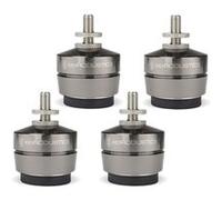 IsoAcoustics Pieds isolants pour enceintes Gaia III Pack de 4 Gris et Noir