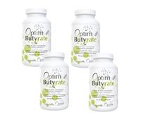 PACK 4 pots Optim Butyrate de sodium enrobé 285mg libération progressive 90 gélules caps acide butyrique | Transit intestinal, Côlon - Remplace Butycaps