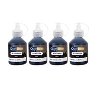 Pack 4 Recharge encre BT5000 BT6000 BTD60 compatible pour Brother Noir Haute capacité 100 ml