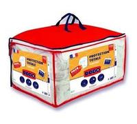 DODO Pack couette 200x200 cm + 2 oreillers 60x60 + 2 protège-oreillers 60x60 – 350g/m² – Blanc
