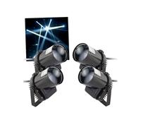 Pack 4 spots à LED Blanc de 5W pour Dj's ou Déco