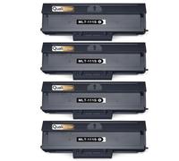 Pack 4 Toner MLT-D111L MLT D111L compatible pour Samsung Xpress M2020 M2020W Noir Haute capacité avec puce 1800 pages