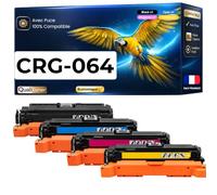 Pack 4 Toners 064 CRG-064 compatibles pour Canon Multicolor 13 000 Pages