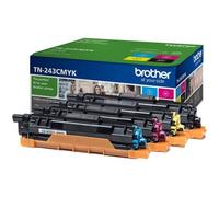 Brother TN-243CMYK - Cartouches de toner originales - Pack 4 toners