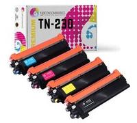 Pack 4 toners compatible BROTHER TN-230 XL - 123CONSOMMABLES Pack G