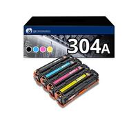 Pack 4 toners compatible HP 304A