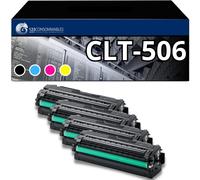 Pack 4 Toners compatible SAMSUNG CLT-506 (BK C M Y)