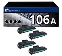 Pack 4 Toners compatibles HP 106A noir Noir