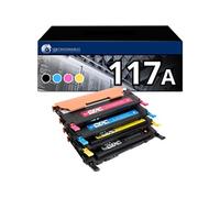 Pack 4 Toners compatibles HP 117A - 123CONSOMMABLES