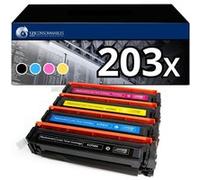 123CONSOMMABLES - Pack 4 Toners compatibles HP 203X