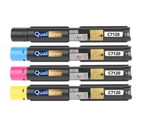 Pack 4 Toners compatibles pour Xerox 006R01824 006R01825 006R01826 006R01827 Noir Cyan Magenta Jaune avec puce C7120 C7125 C7130