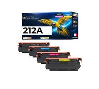 Pack 4 Toners Génériques W2120A 212A compatibles HP Color LaserJet Enterprise M554dn 5500/4500 pages