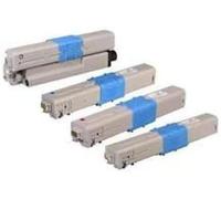 Pack 4 Toners XL pour Oki MC363 MC363dn MC363dnw C332 C332dn C332dnw - 46508712 46508711 46508710 46508709 (3,500 Pages Noir et 3,000 Pages Couleurs)