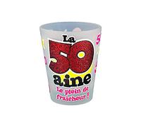 Pack 4 Verres Shooters 50 Ans