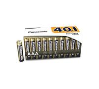 Pack 40 Piles Alcalines Everryday Power Silver AAA/LR03/Micro 1,5V