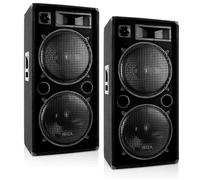 PACK 4000W avec 2 ENCEINTES 2000W Ibiza STAR215 .......100% CANON !