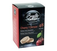 Pack 48 Bisquettes de fumage Bradley Smoker - Cerisier