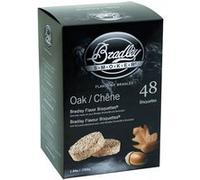 Pack 48 Bisquettes de fumage Bradley Smoker - Chêne
