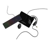 Pack 4en1 Gamer (clavier/souris/casque/tapis) Mobility Lab Aquila Rgb