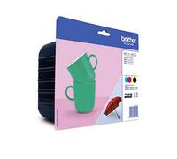 PACK 4x CARTOUCHEs BROTHER NOIRE LC227XL + LC225xl C + M + Y / LC227 lc-225