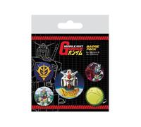 Pack 5 badges Mobile Suit Gundam Intergalactic - Pyramid International