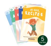 Yoto Pack de 5 cartes pour conteuse d'histoire Le yoga des émotions Multicolore E