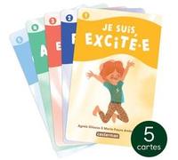 Pack 5 cartes pour conteuse d'histoire Le yoga des émotions