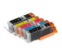 Pack 5 cartouches d'encre PGI 570 XL Black CLI 571 Bk / C/ M/ Y pour imprimante Canon MG 7752