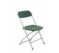 Pack 5 chaises pliantes vertes Viveros