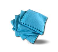 Pack 5 chiffons microfibre | Lavant dépoussièrant dégraissant désincrustant | Super absorbant ultra doux et ne raye pas | 40 * 40 cm | | Cuisine meuble voiture | Kibros CHIFMICBL