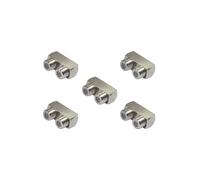 Pack 5 Connecteurs F - S-Impuls TR 85301 Mini - couplage coaxial, en métal