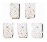 Pack 5 couches poupon 43 cm Baby Born - Bandes adhesives, Imprime mignon - Accessoire soin - Set Jouet poupee et Carte