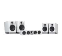 Jamo Pack 5 enceintes Home Cinéma S17 HCS – Son clair et puissant – Gris