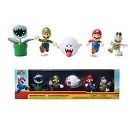 Jakks Pacific – Pack de 5 figurines Super Mario Bros : Mario Boo! – 10 cm