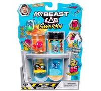 Pack 5 Figurines Minis MrBeast Lab Swarms Atomic Multicolore E