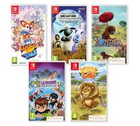 Pack 5 jeux de plateforme Nintendo Switch (Code in a Box)