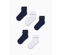 Pack 5 Paires De Chaussettes Avec Crochet Multicolore 23/26
