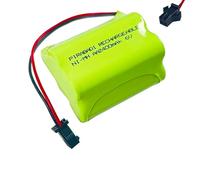 Pack 5 Pile ACCU Rechargeable 6V NI-MH AA 2400mAh avec CONNECTEUR SM-2P (1779)