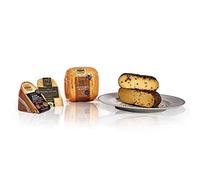 PACK 5 QUESOS ELABORADOS EN MENORCA - QUESO MAHÓN MENORCA - QUESO AL ROMERO Y QUESO A LA PIMIENTA