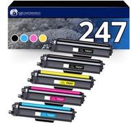 Pack 5 toners compatibles BROTHER TN-247XL
