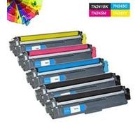 Toner Brother PACK 5 Toners pour TN 241 BK , TN 245 C,Y,M Brother DCP-9020CDW HL-3140CW