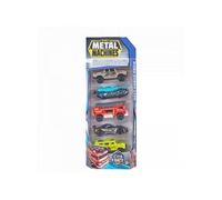 Pack 5 véhicules city force metal machine