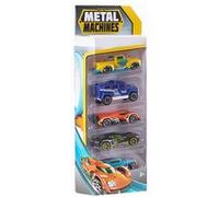ZURU Ensemble de 5 petite voitures de course Machines en métal ZURU (les styles peuvent varier), Jeu véhicule