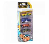 Pack 5 voitures en métal ZURU METAL MACHINES - pour enfant - multicolore - à partir de 3 ans
