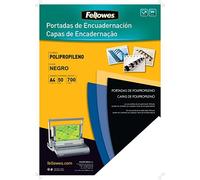 Fellowes 54775 Couvertures de reliure en polypropylène A4 Noir