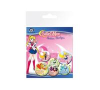 Pack 6 badges Mix Sailor Moon - SAILOR MOON - Métal - Mixte
