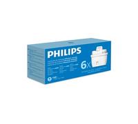 Philips Cartouches filtrantes Micro X-clean – filtre PFAS – compatible BRITA Maxtra+ – Lot de 6