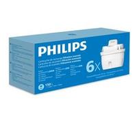 Pack 6 cartouches filtrantes Philips AWP212 Blanc