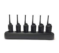 Pack 6 Dynascan L88 + chargeurs Pack : 6 talkies walkies usage libre professionnel + socle chargeur 6 positions.